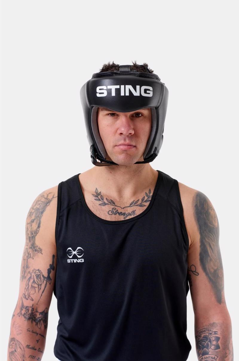 Sting sports Orion Headguard -black